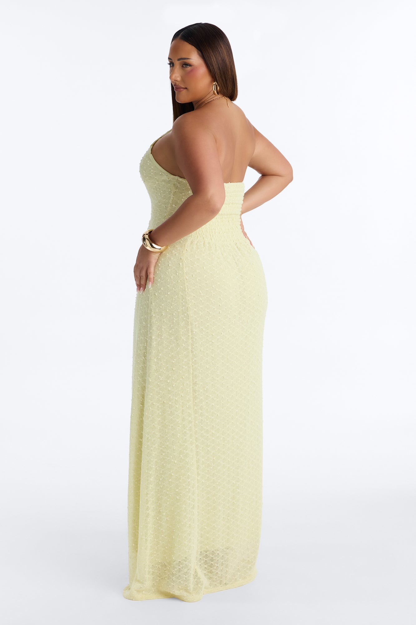 Caribbean Shores Maxi Dress - Yellow
