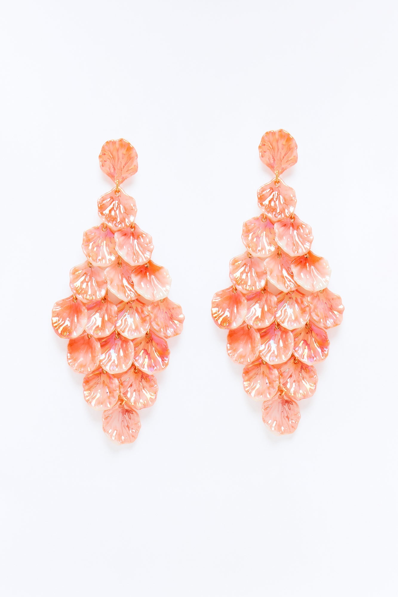 Shellie Drop Earrings - Pink/combo