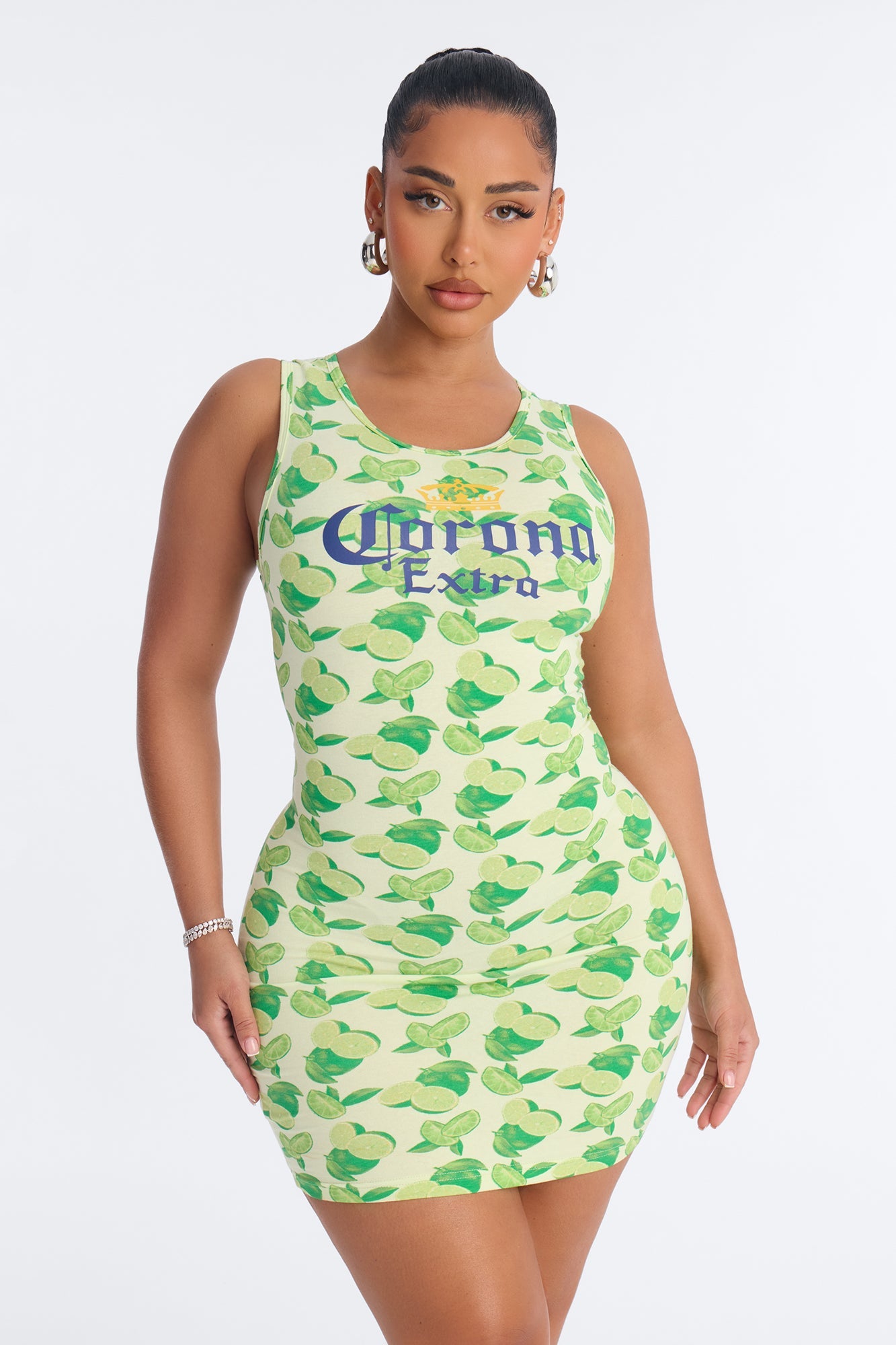 Corona Collection Lime Dress - Green