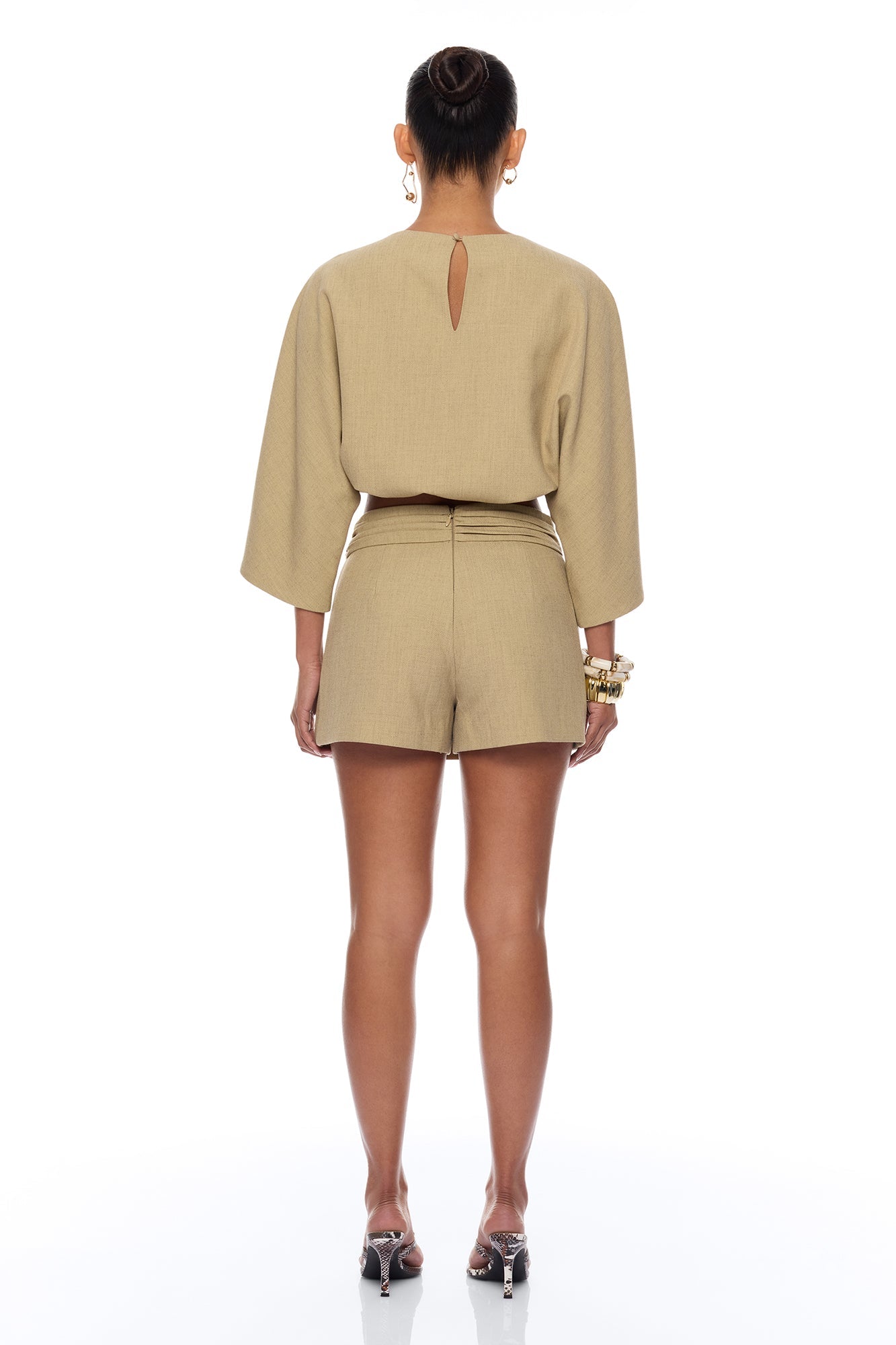 Zelara Skort Set - Khaki