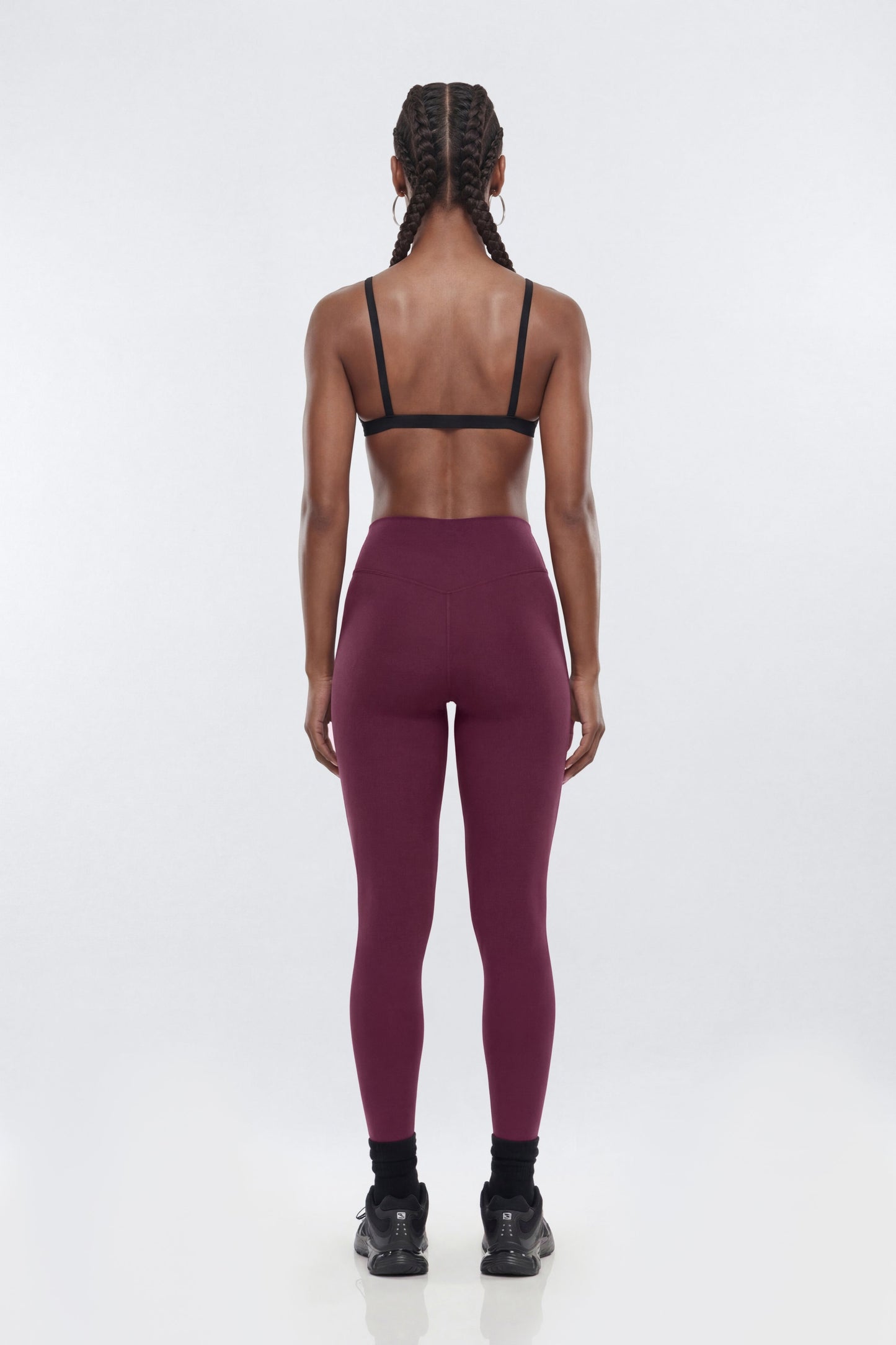 ProStretch™ 25″ High Rise Legging - Merlot