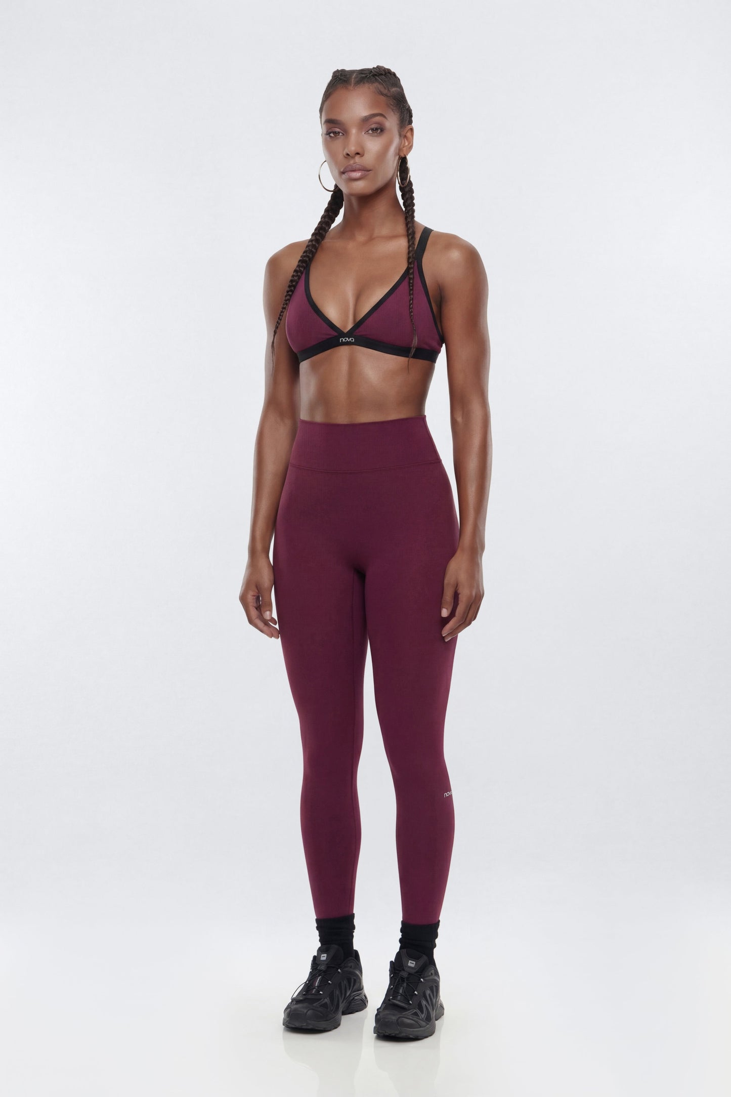 ProStretch™ 25″ High Rise Legging - Merlot