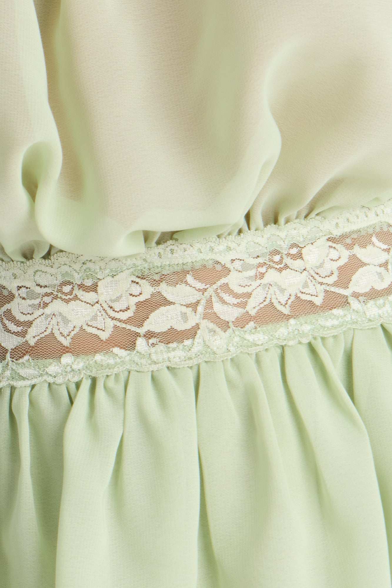 Sweet Like Summer Chiffon Mini Dress - Sage