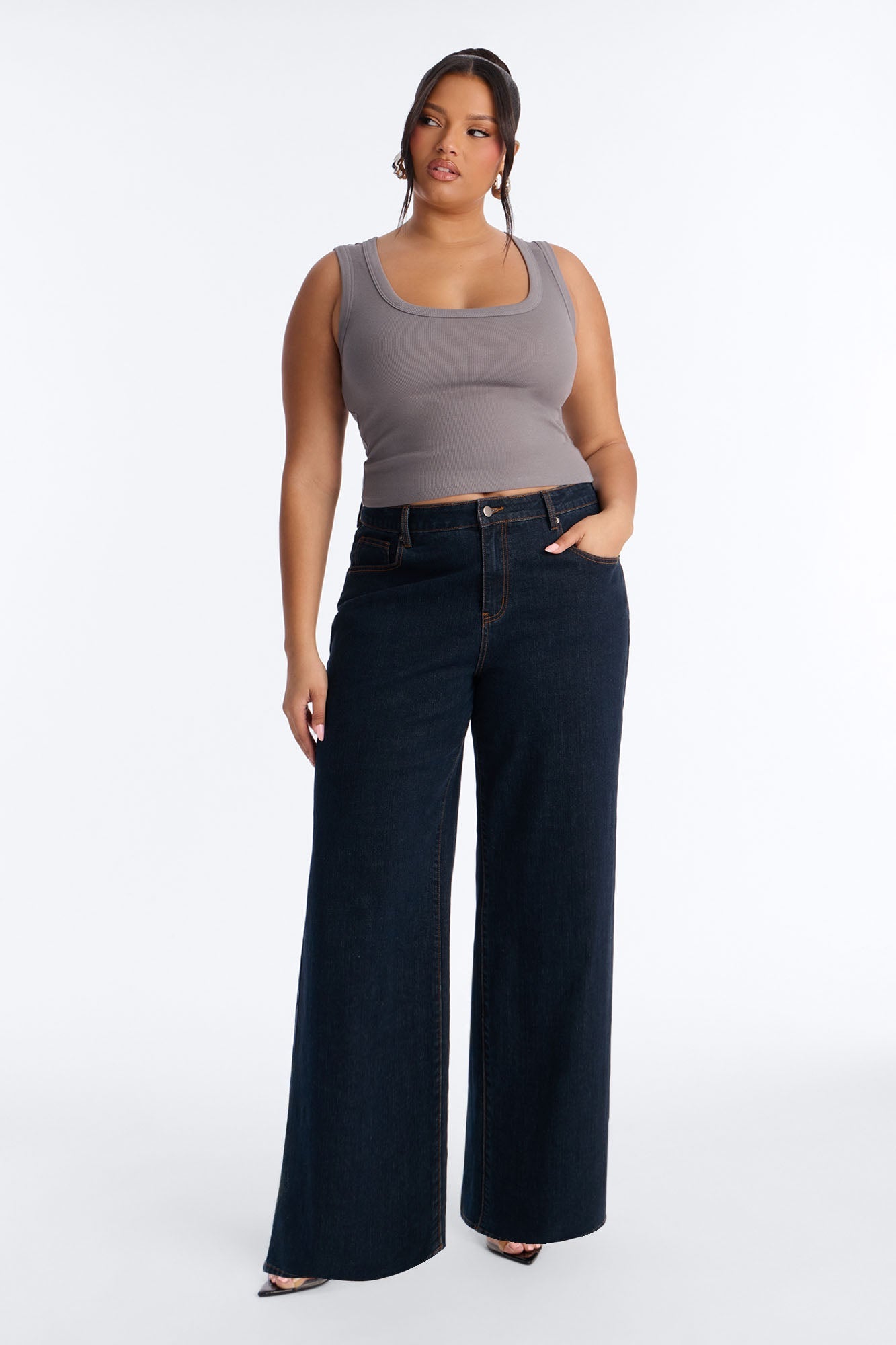 Remi Tank Top - Grey