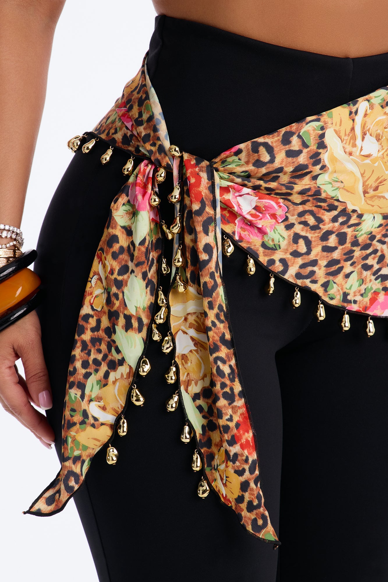 Windchimes Belt Scarf - Multi Color