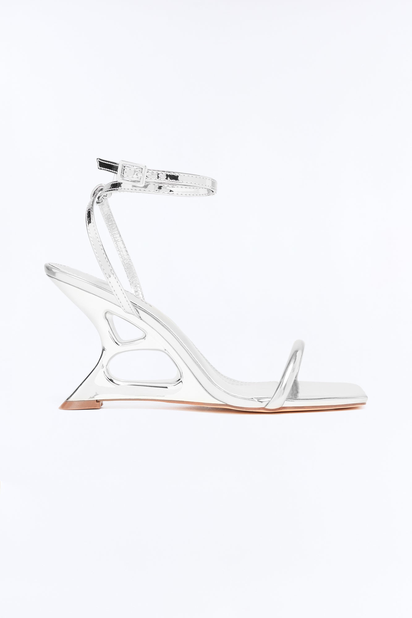 Bax Novelty Wedges - Silver