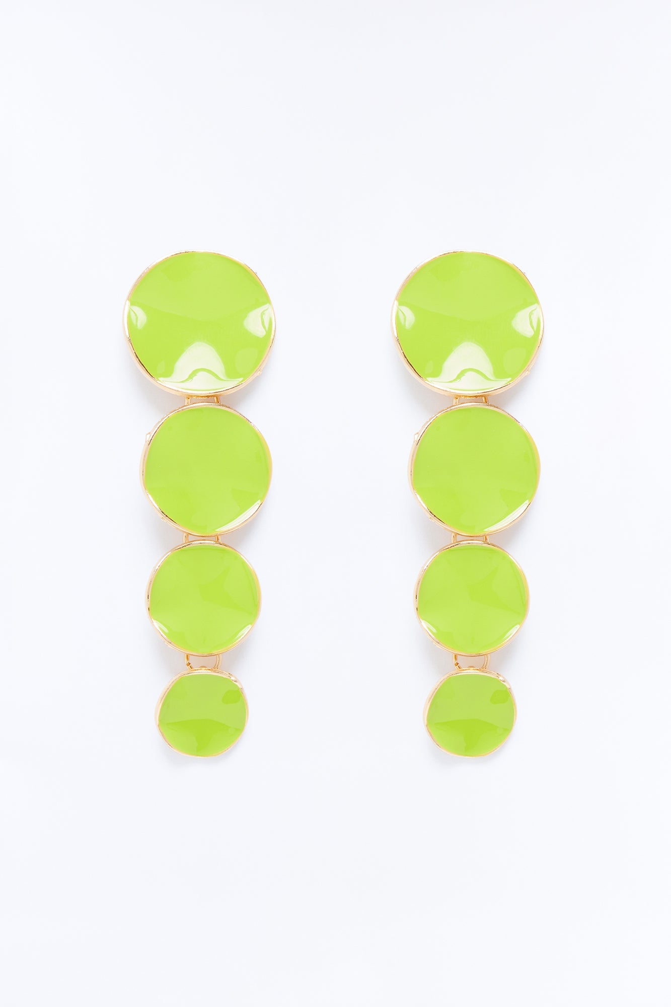 Most Elegant Earrings - Chartreuse