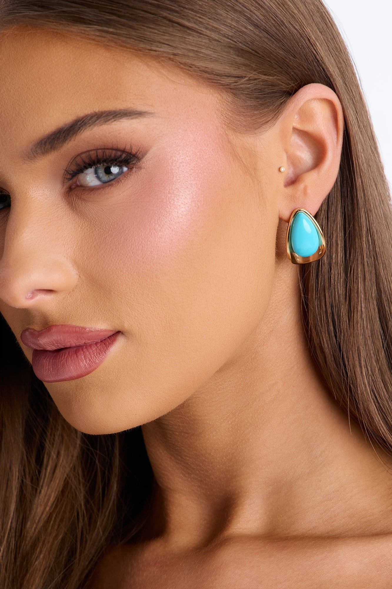 Boho Coast Getaway Earrings - Turquoise