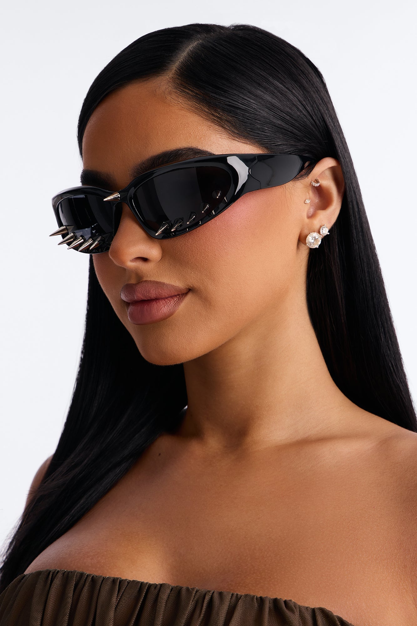 Punk Rock Sunglasses - Black