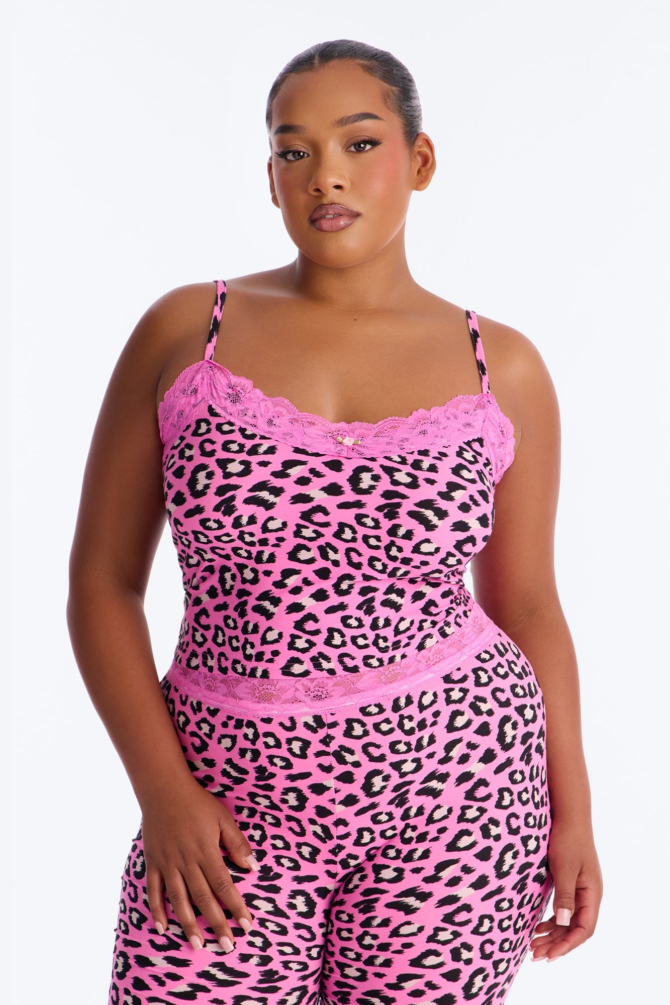 Perfect Catch PJ Pant Set - Pink/combo