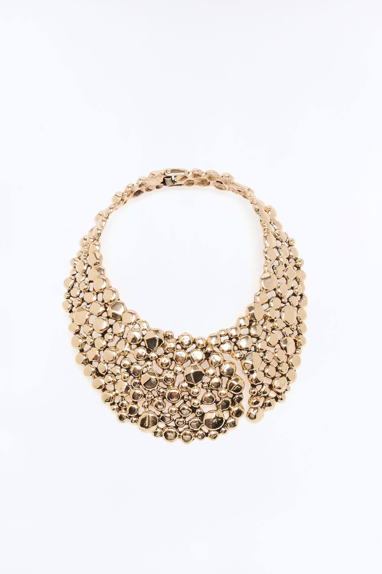Moonlight Reflection Choker Necklace - Gold