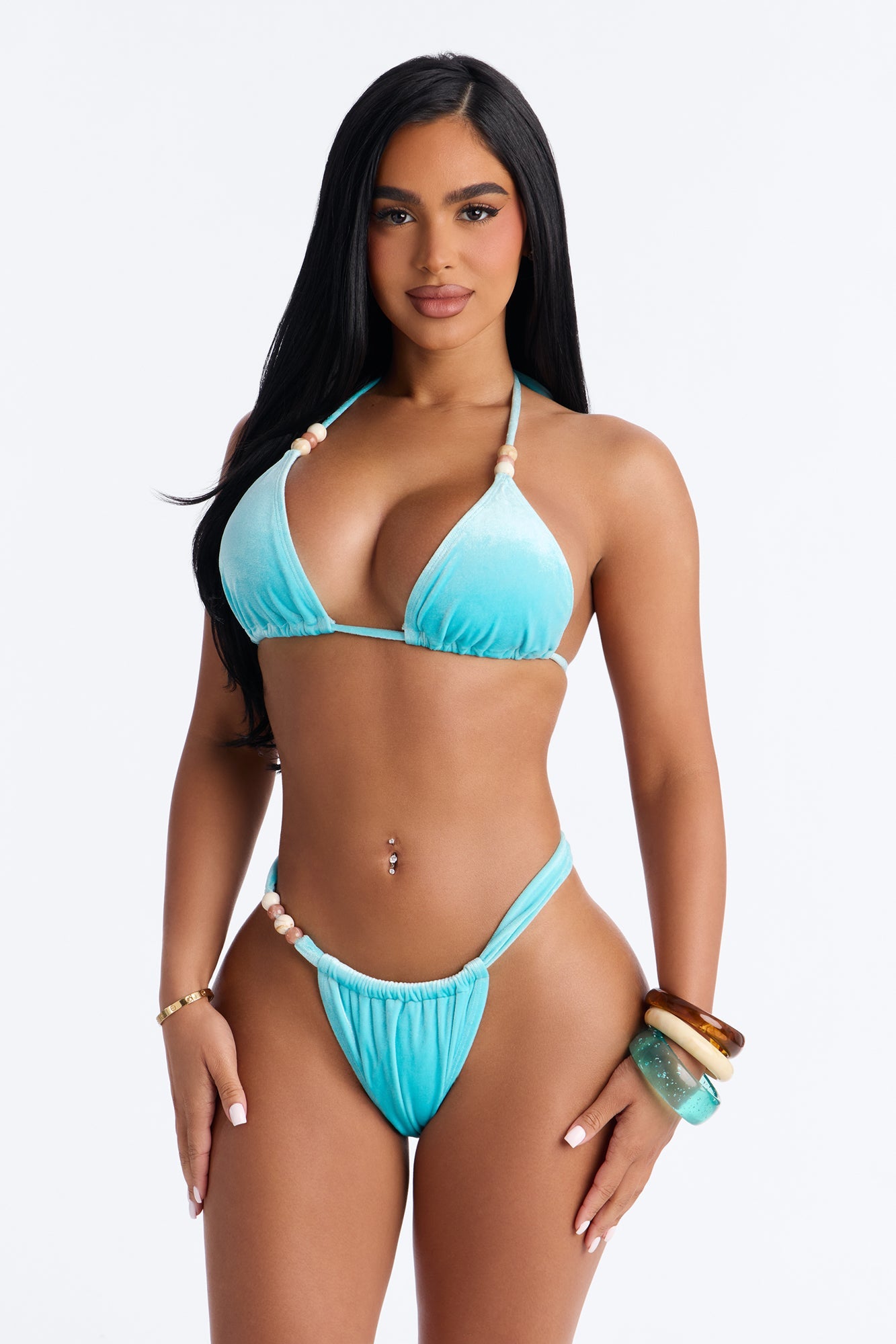 How'd We Get Here 2pc Bikini - Light Blue